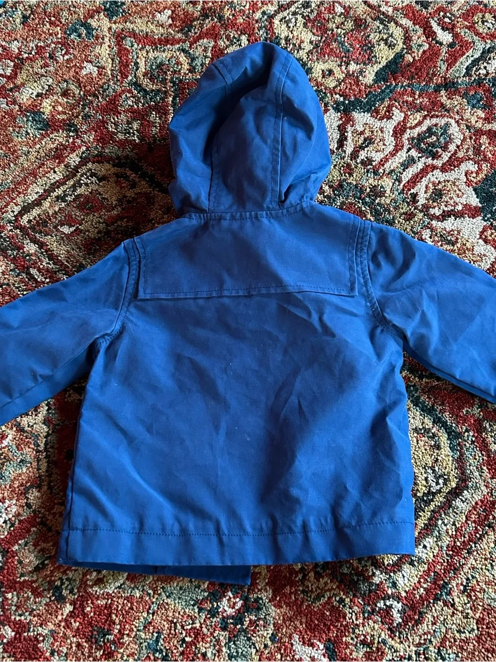 GAP Paddington Nautical Hooded Toggle Coat - Blue
